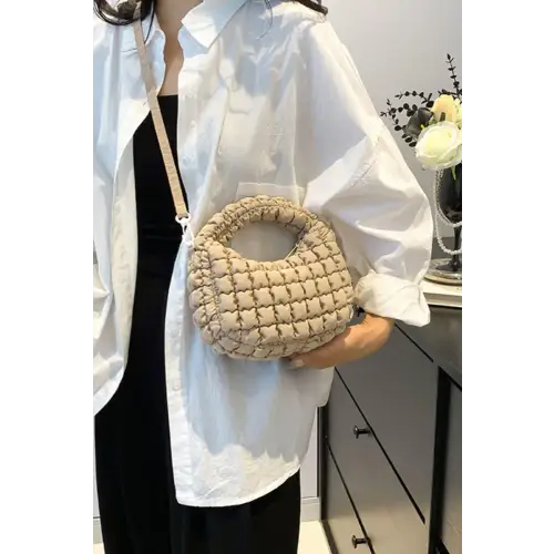 Luxe Quilted Crossbody Bag