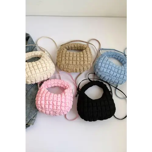 Luxe Quilted Crossbody Bag