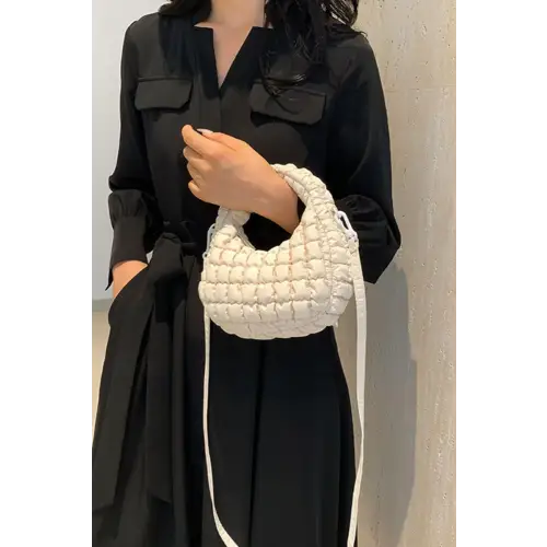 Luxe Quilted Crossbody Bag
