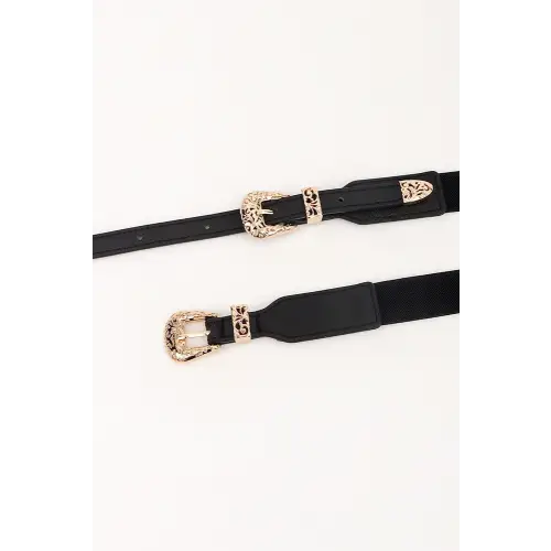 Luxe Double Elastic Belt