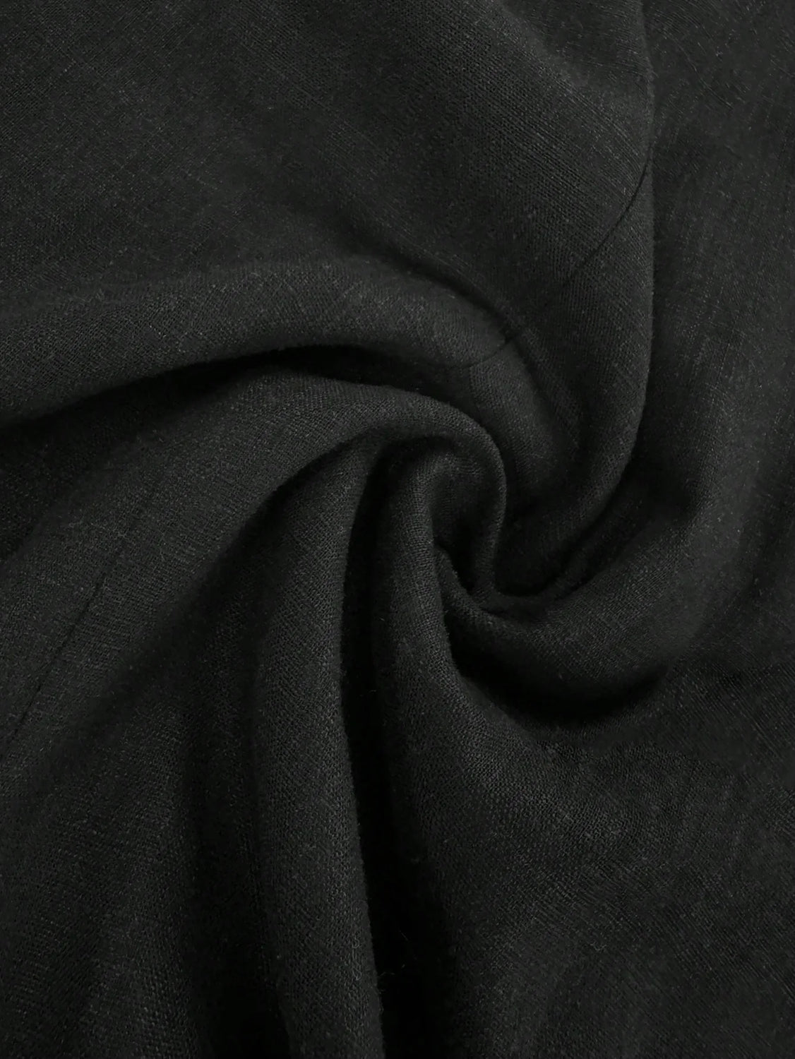 Luxurious Black Buttoned Sets