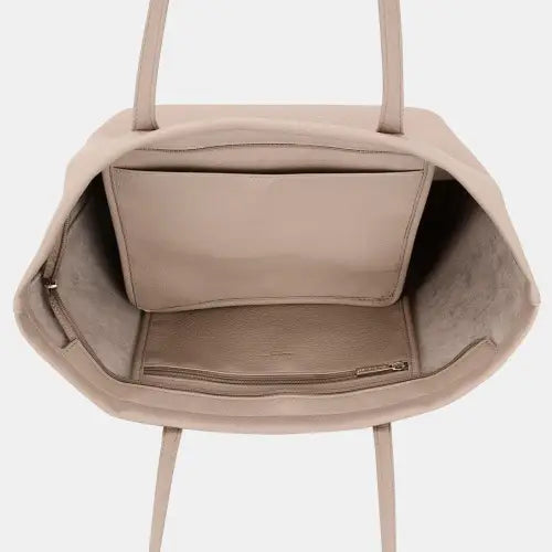 David Jones Beige Tote Bag