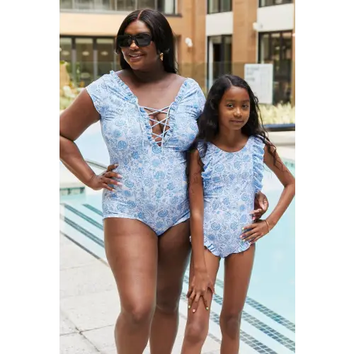 Thistle Blue Swimsuit