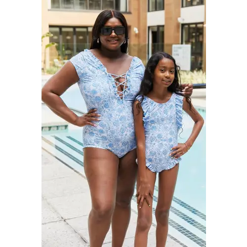 Thistle Blue Swimsuit