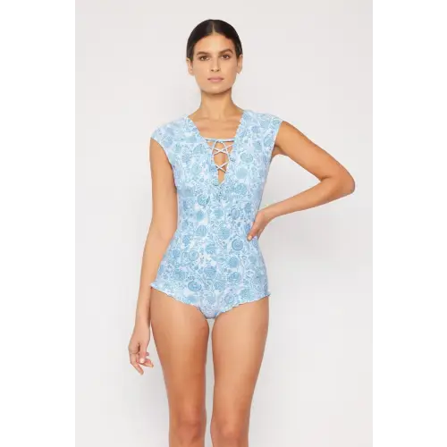 Thistle Blue Swimsuit