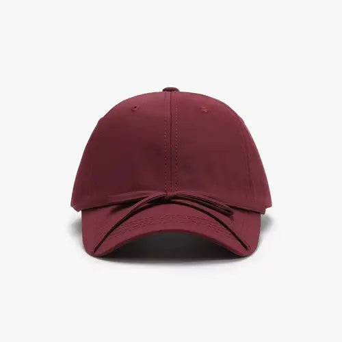 Tied Bow Baseball Cap