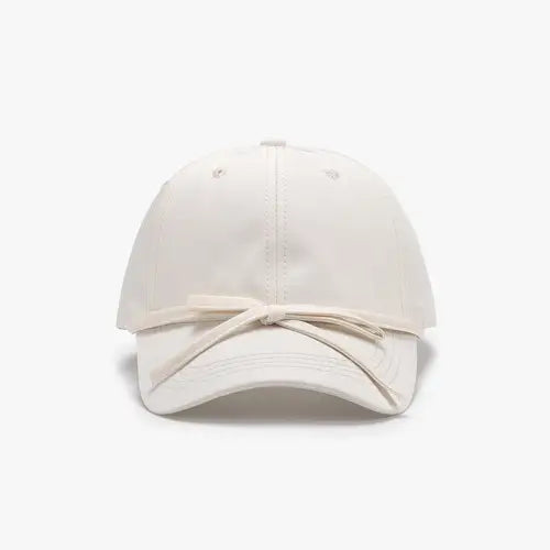 Tied Bow Baseball Cap