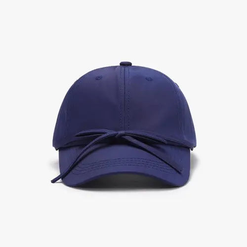 Tied Bow Baseball Cap