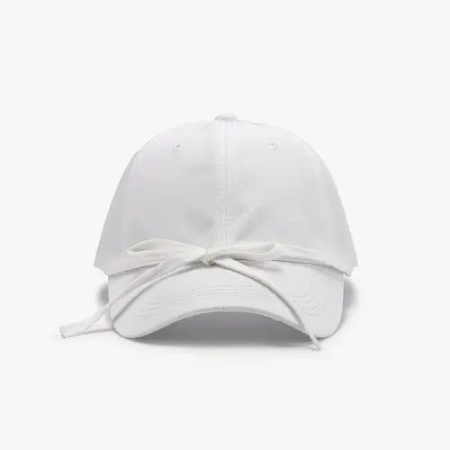 Tied Bow Baseball Cap