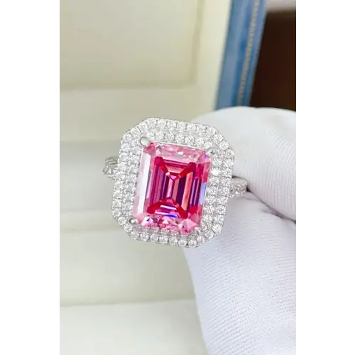 Announcing New Arrival Moissanite Sterling Silver Ring