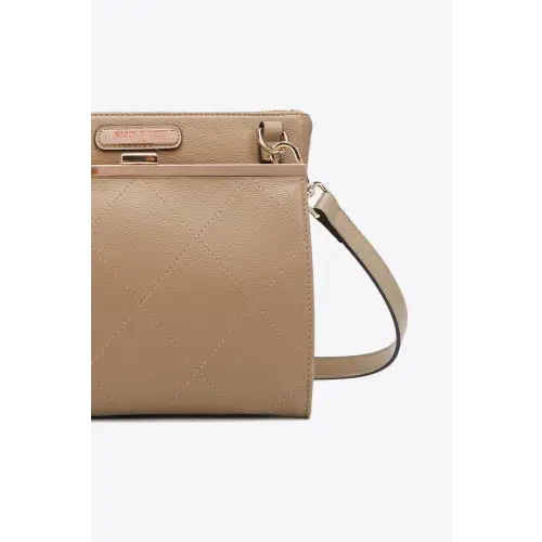 Pebbled Vegan Leather Crossbody