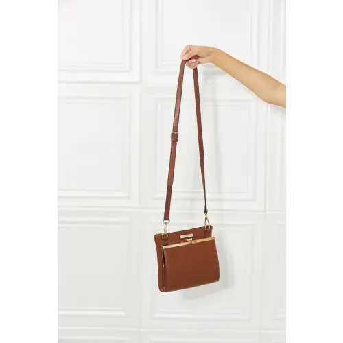 Pebbled Vegan Leather Crossbody