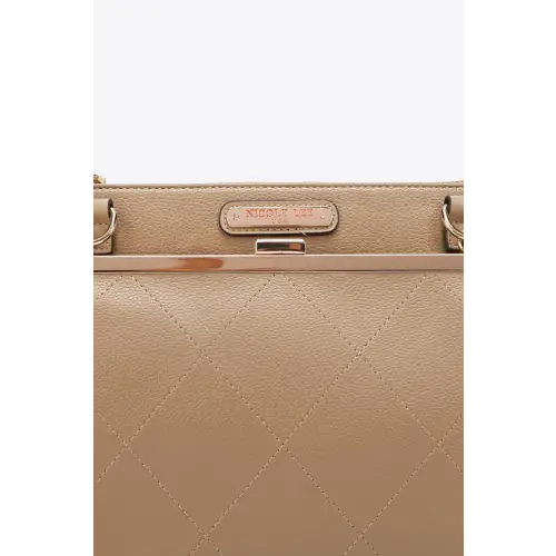 Pebbled Vegan Leather Crossbody