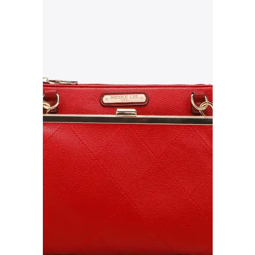 Pebbled Vegan Leather Crossbody