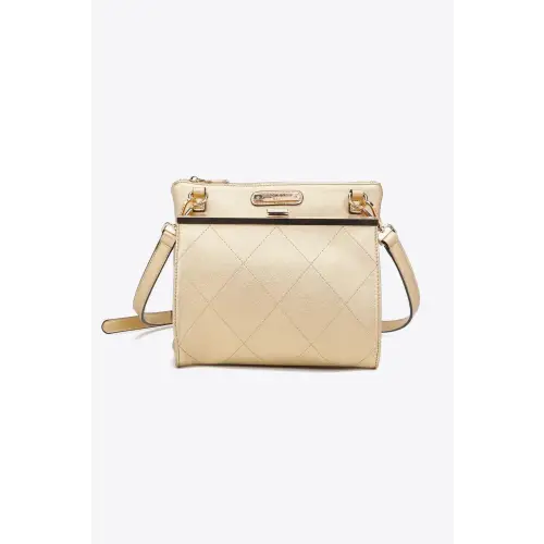 Pebbled Vegan Leather Crossbody