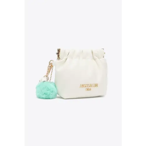 Mint Faux Leather Pouch