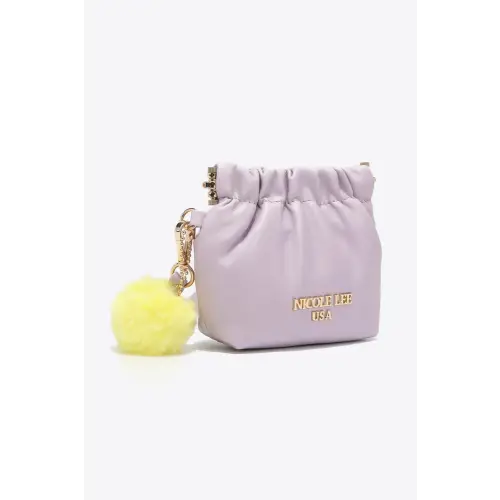 Mint Faux Leather Pouch