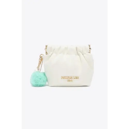 Mint Faux Leather Pouch
