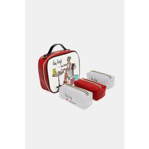 Paris-Themed Handbag Set