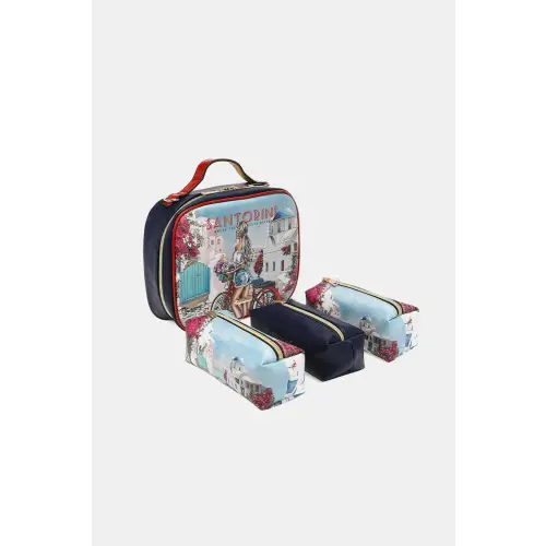 Paris-Themed Handbag Set