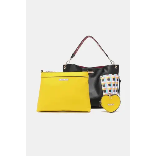 Quihn Geometric Tote Set
