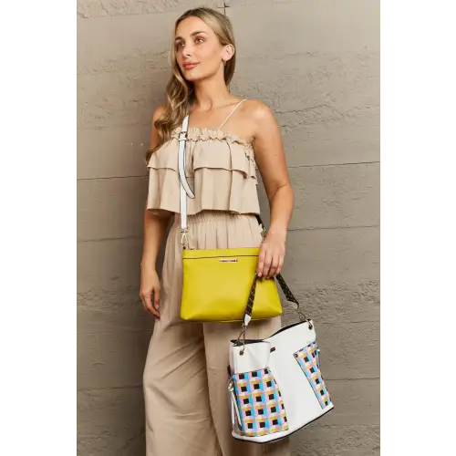 Quihn Geometric Tote Set