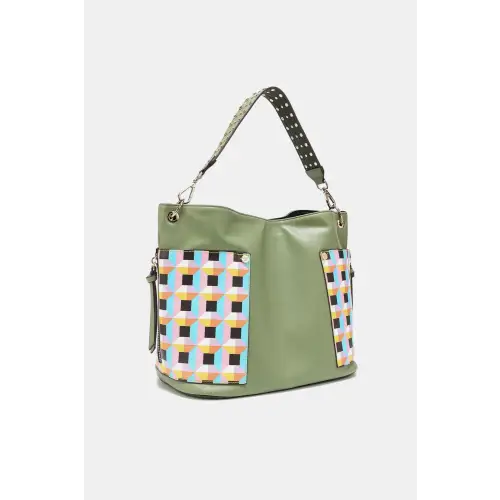 Quihn Geometric Tote Set