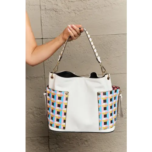 Quihn Geometric Tote Set