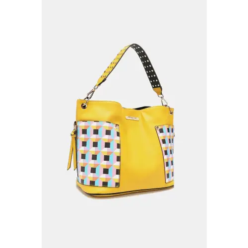 Quihn Geometric Tote Set