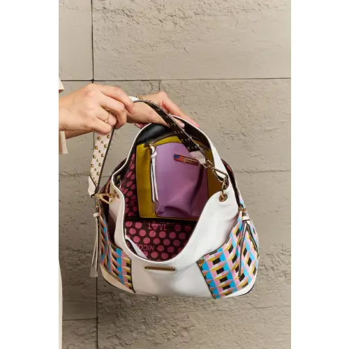Quihn Geometric Tote Set