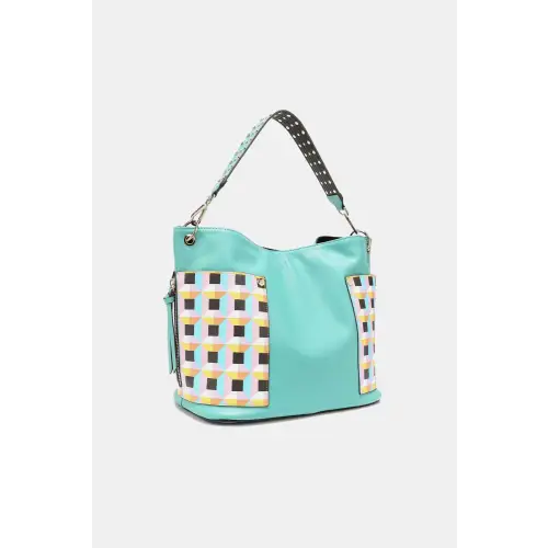Quihn Geometric Tote Set
