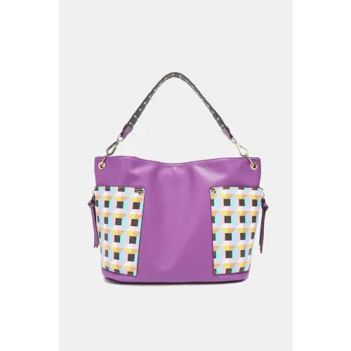 Quihn Geometric Tote Set