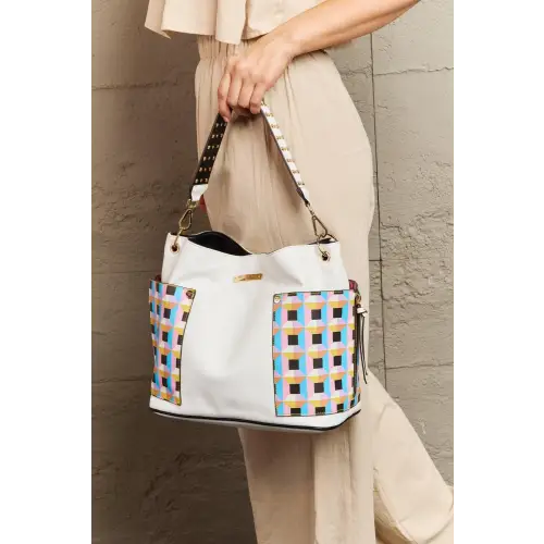 Quihn Geometric Tote Set