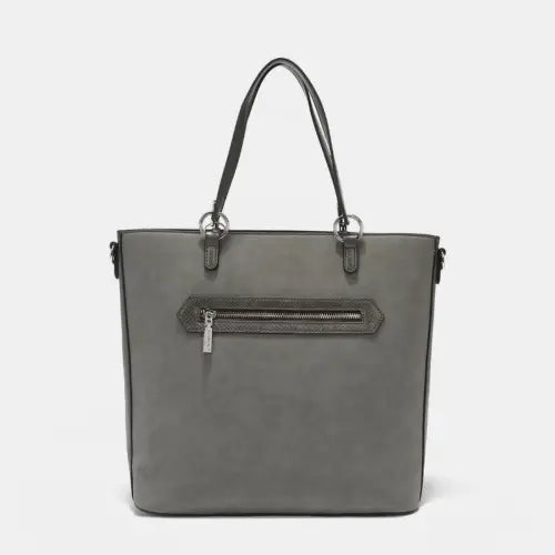 Metallic Rhinestone Tote Bag