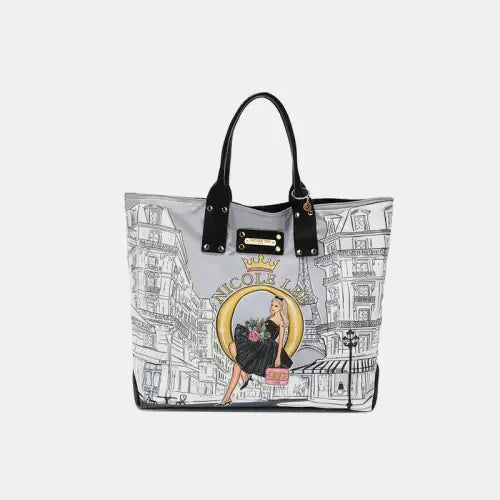 Parisian Dream Reversible Handbag Dreaming The City One Size