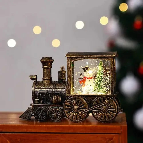 Glow Retro Train Christmas