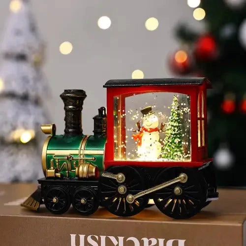 Glow Retro Train Christmas