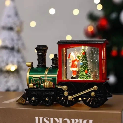 Glow Retro Train Christmas