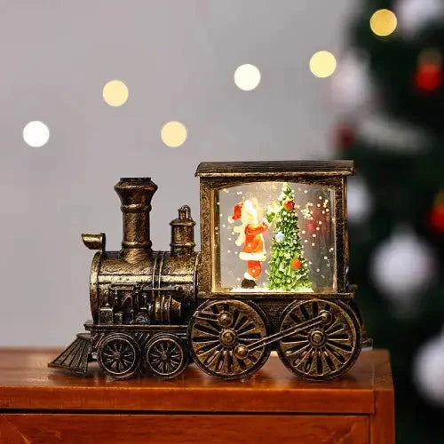Glow Retro Train Christmas