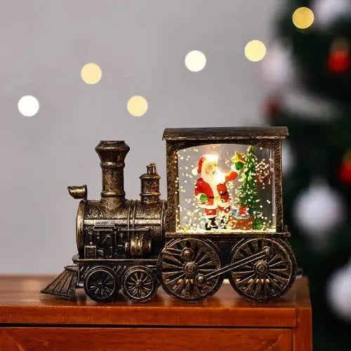Glow Retro Train Christmas