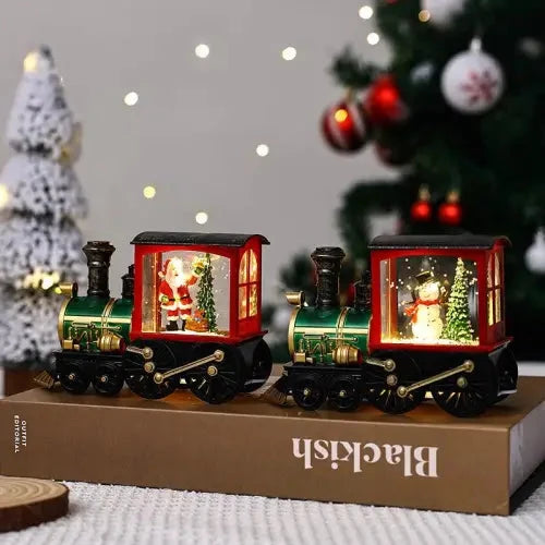 Glow Retro Train Christmas