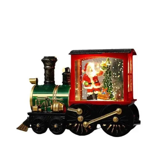 Glow Retro Train Christmas