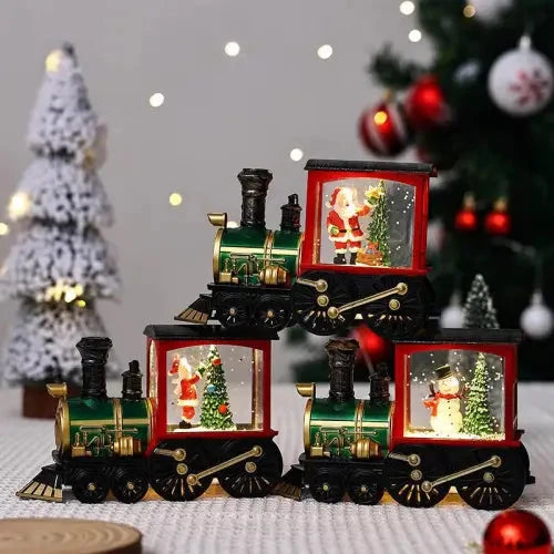 Glow Retro Train Christmas