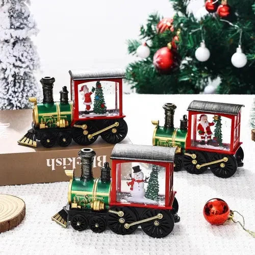 Glow Retro Train Christmas