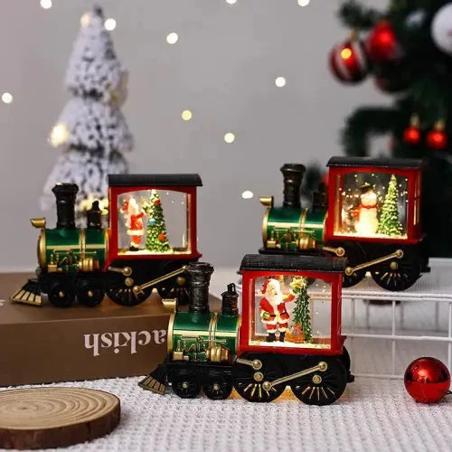 Glow Retro Train Christmas