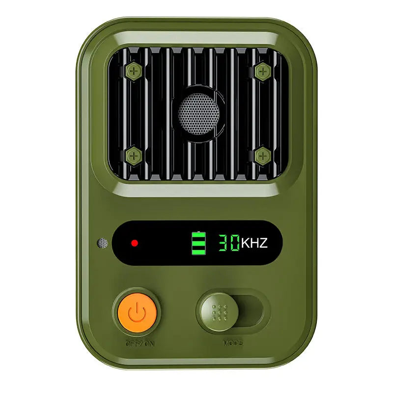 USB Rechargeable Color Screen Ultrasonic Dog Repeller - High-Power Anti-Bark Device