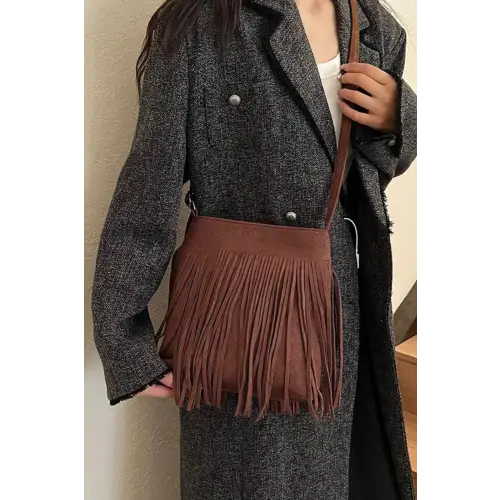 Original Suede Fringe Shoulder Bag