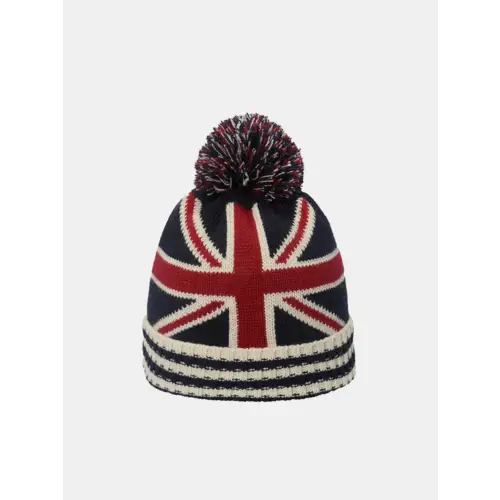 Patriotic Knit Hat Style A One Size