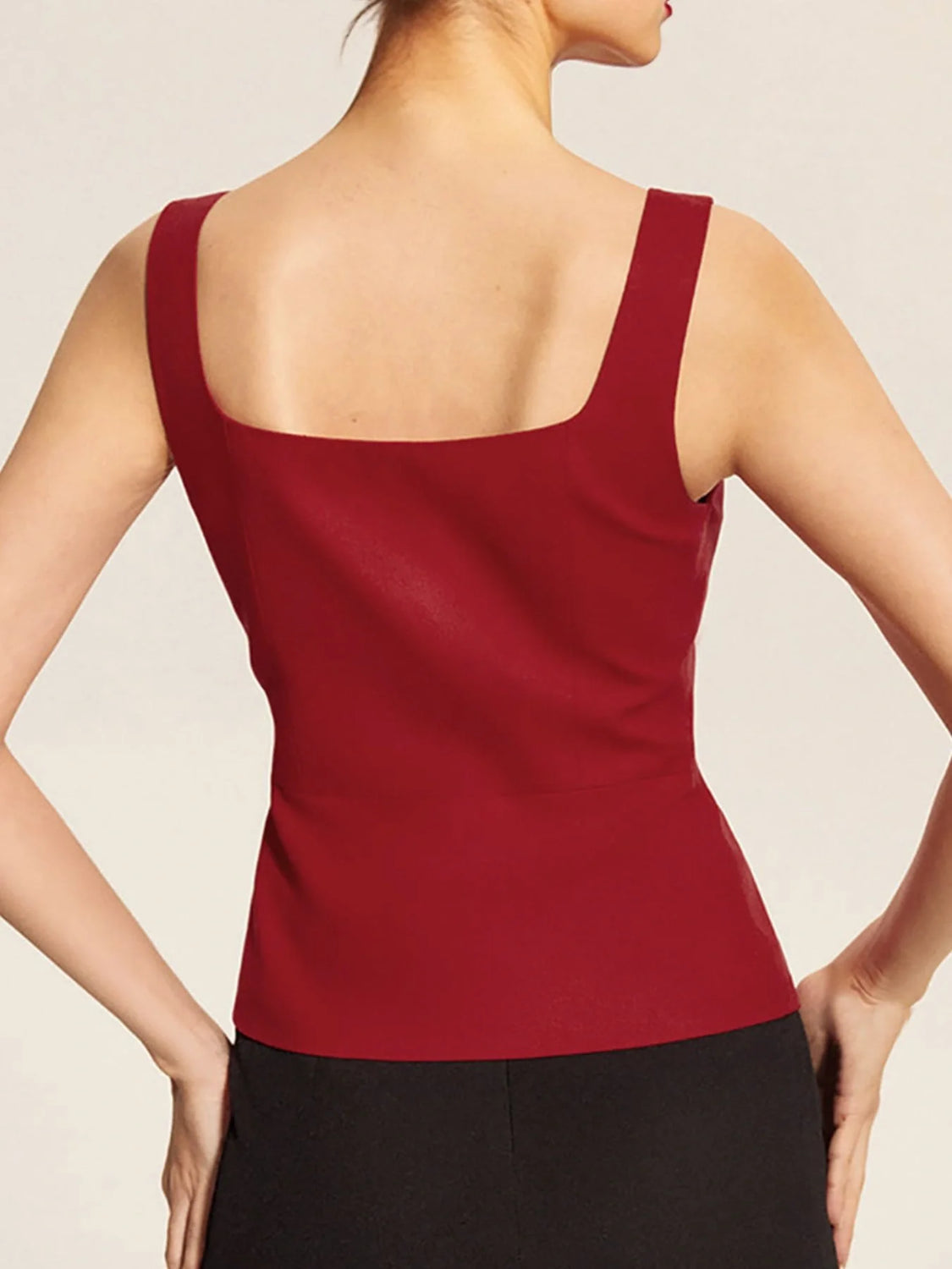 Pleated Burgundy Sylvia Sets