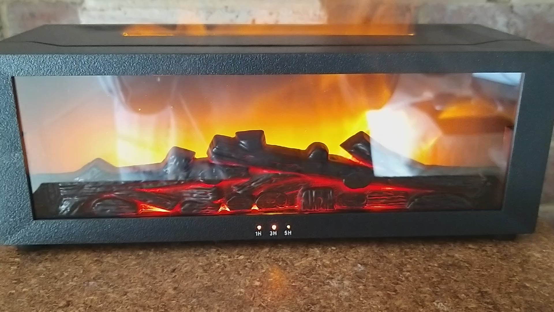 Transform Your Space with a Realistic Flame Effect Flame Diffuser 